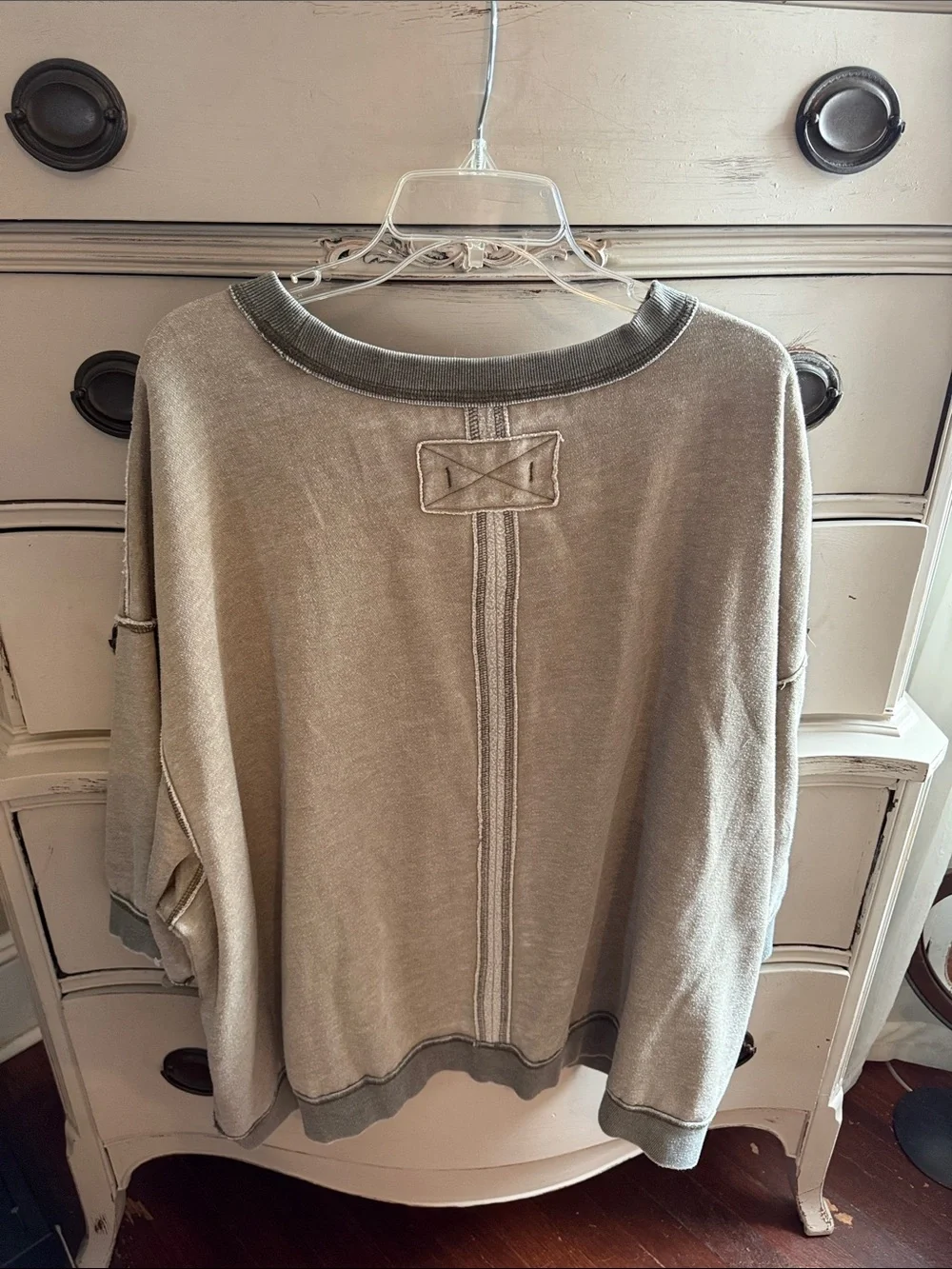 Free People Everything Pullover Oversized Sweatshirt XL - Picture 7 of 9
